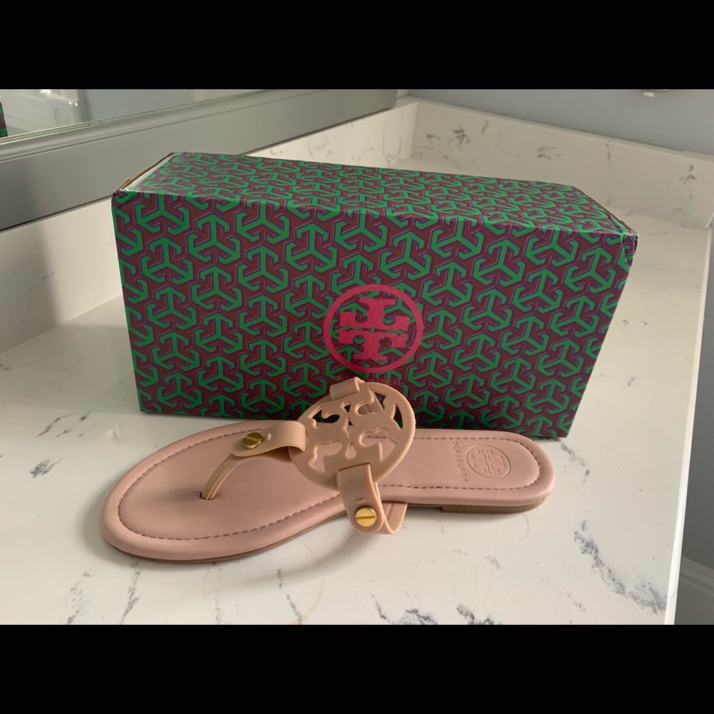 Nude Tory Burch sandals